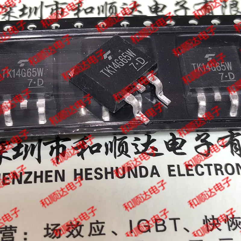 10 шт./лот TK14G65W к-263 650V 13.7A