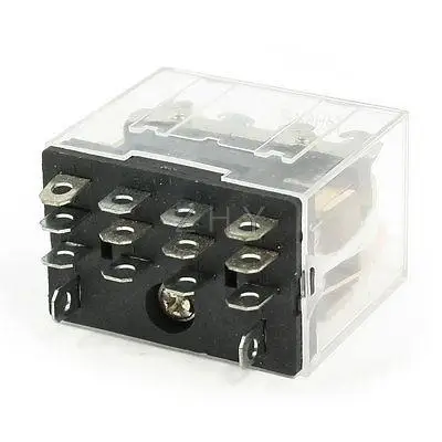 

HH64P DC 24V Coil 14 Pins 4PDT Red LED Electromagnetic Relay