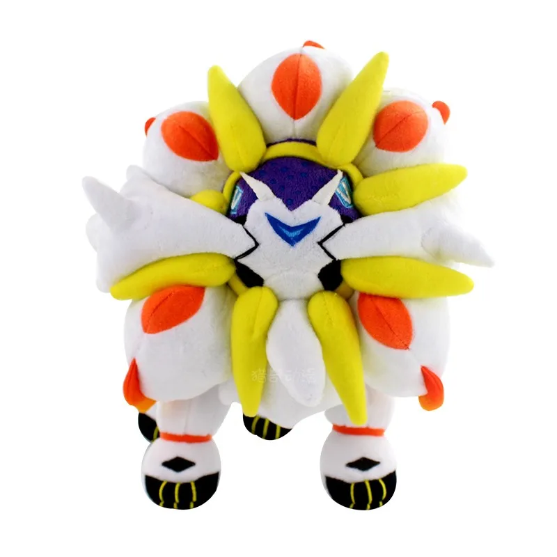 TAKARA TOMY Big Size 3 Styles Alola Solgaleo Lunala Necrozma 10-20" Pokemon Sun and Moon Soft Plush Dolls Toys For Kids
