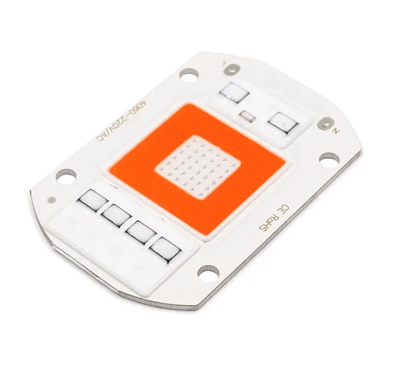 Description Picture 6 of itemSolderless Full Spectrum COB LED Grow Lamp 220V 110V AC Driverless Light Chip Red Blue Warm White LEDs for Plant Growing