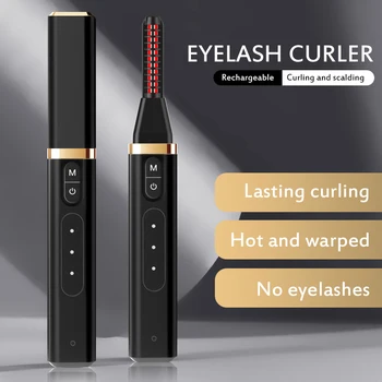 

Beauty Handheld Eyelash Curler USB Charge Charging Moving Ion Eyelash Curling Artifact Heating Lasting Stereotypes Home
