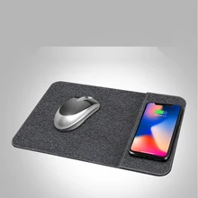  Jelly Comb Wireless Mouse Pad with Fast 10W Wireless Charger Charging Mouse Pad Mat Desktop for iPhone Huawei Samsung 