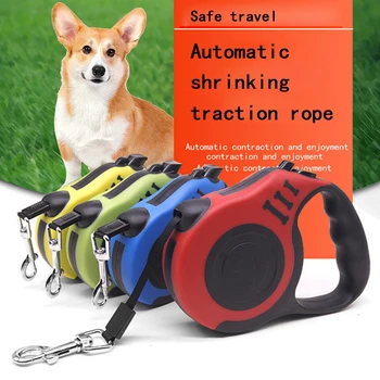 

3M/5M Automatic Telescopic Traction Rope Pet Tractor Small And Medium Dog Cat Leash Hyena Rope LXX