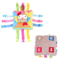 Игрушечная Пряжка Монтессори для детей, базовая жизнь, обучающие игрушки для детей, для раннего обучения, цвет, подходящий для дошкольников