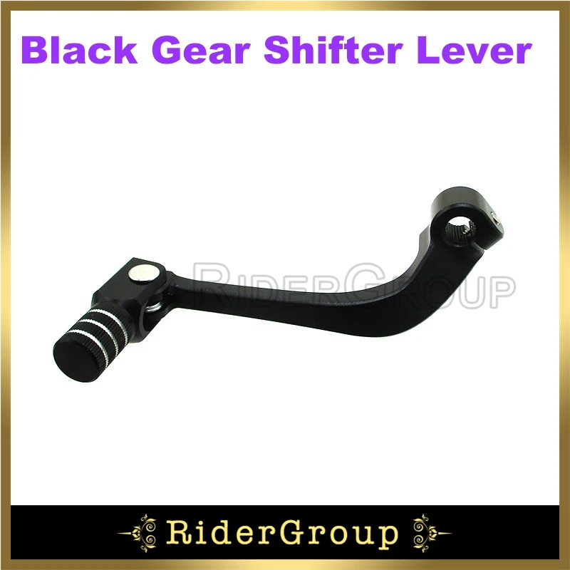 Black Aluminum Gear Shifter Lever For Honda CRF 110 F Yamaha TTR110E 2013- Pit Dirt Bike Motorcycle Parts