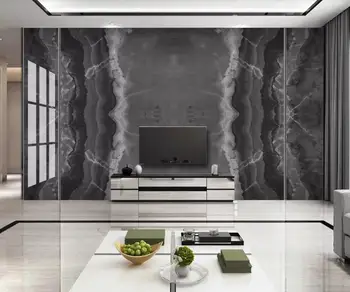

Abstract Black Marble Wallpaper Large Photo Mural Wallpaper for Living Room Home Wall Decor Canvas Murals Art Painting