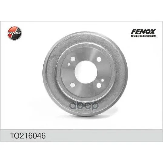 Барабан Тормозной Honda Accord 85-89/Civic 91-01 Fenox To216046 FENOX арт. TO216046