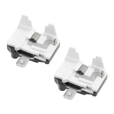 

2 Pcs Refrigerator Thermal Overload Protector 1/6HP 125W Compressor Replacement