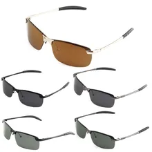 Fashion Men's Polarized Sunglasses Sun Glasses Driving Outdoor Sunglasses Eyewear Frame Driver Goggles Car Accessories