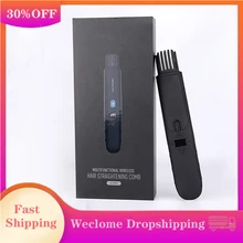 

Beard Straightener Brush Gifts For Men Electric Fast Hair Straightening Brush Ionic Heat Beard Care Brush Smoothing Comb