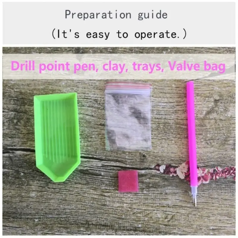 Полная дрель картина DIY сердце кулон 5D мозаика брелок для изготовления ювелирных изделий