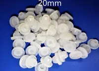 20mm, 200pcs! White Color! Silicone Rubber Stopper,Food Grade Silicone Rubber Glass Vials,Wine glass bottle,Rubber Sealing etc. 1