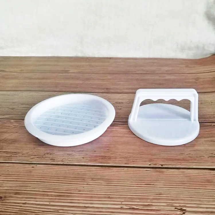 DIY пресс-инструмент для мяса для гамбургеров пищевого качества, пластиковые производители для бургеров из мяса, пресс-форма для гамбургеров, кухонный инструмент