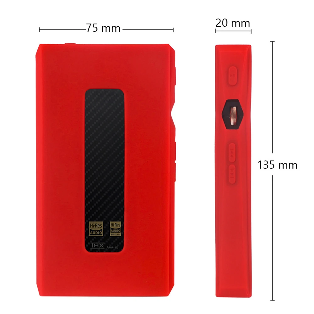 Soft Silicone Protective Cover Skin FiiO M11 Pro MP3 Music Player Accessories Anti-scratch Shell Shockproof Case leather case audio music player ipod case aluminum enclosure cover