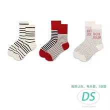 Весенне-летние модные Универсальные хлопковые цветные Большие Детские носки модные носки в японском стиле в Корейском стиле