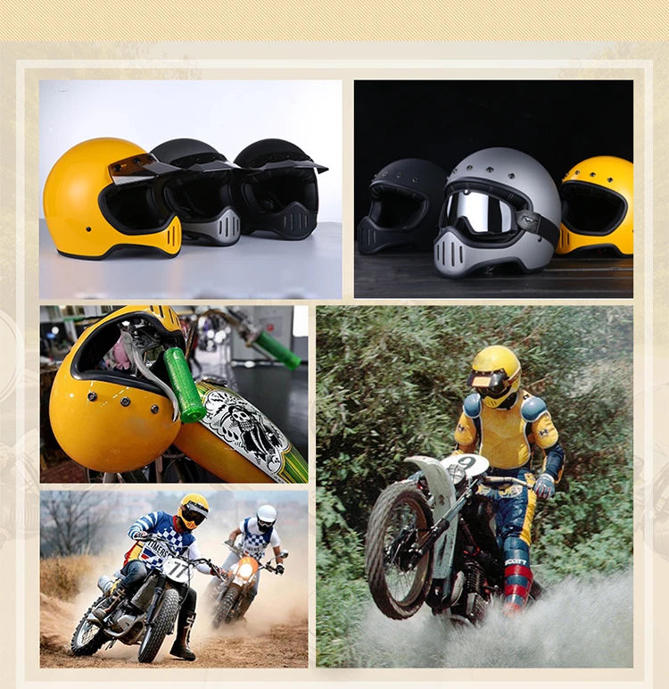 TT& CO M50 casco moto шлем fibe стекло moto rbike шлем винтажные moto rcycle шлемы полное лицо moto rcycle шлем