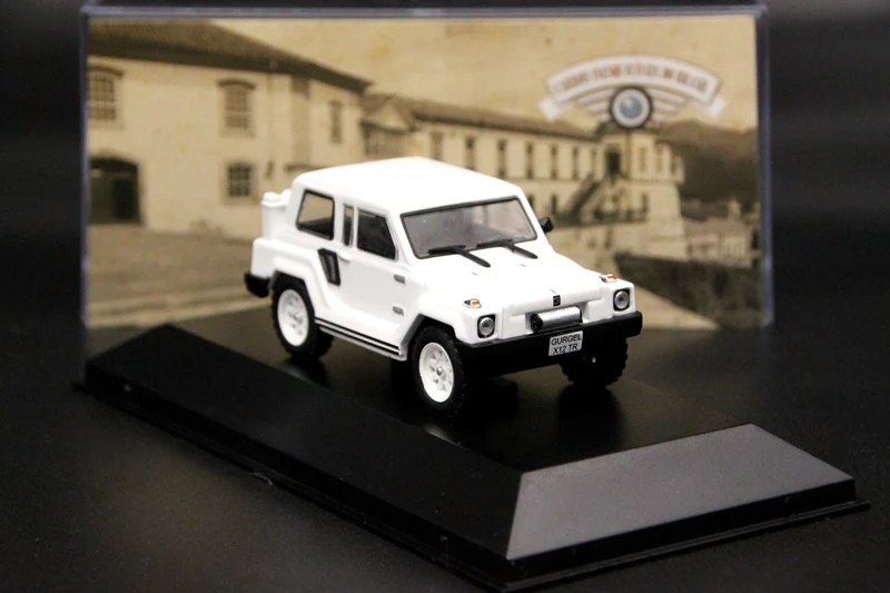 1:43 Gurgel X12 TR модель для литья под давлением ограниченная серия коллекция белые