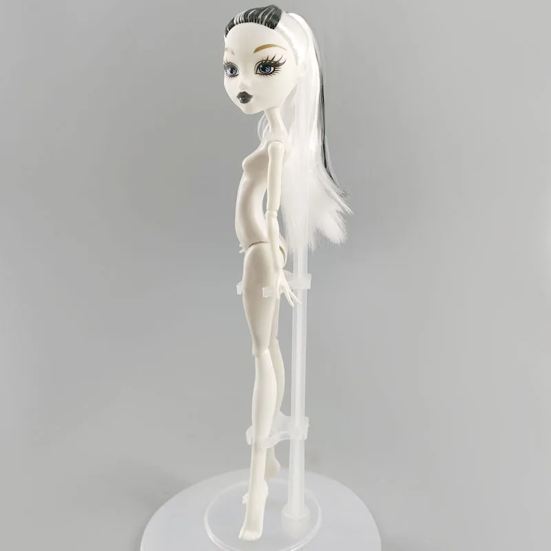 Белая голова куклы с реальной реальностью для Monster High пластиковая макияжа