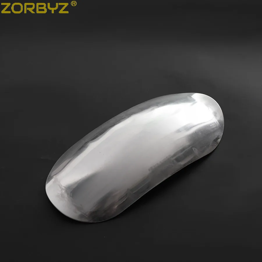 ZORBYZ мотоциклетный металлический Неокрашенный Серебряный короткий передний