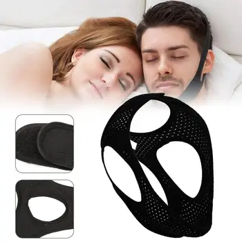 

1Pcs Anti Snoring Chin Strap Best Stop snoring Device, Belt Aids Sleep Adjustable Snore For Men Chin Strips Reduction Belt T9K6