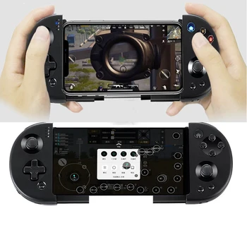 

Wireless Bluetooth Handle Gamepad Stretchable Joystick Controller For Smartphone Android IOS For Mobile version LOL CF