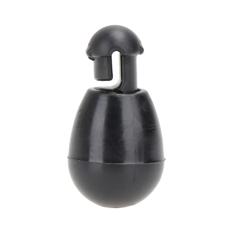 ABLB-50PCS/Сумка Черный Быстросменные бусины для ловли карпа леска держатель терминал снасти Крюк звенья метод кормушки