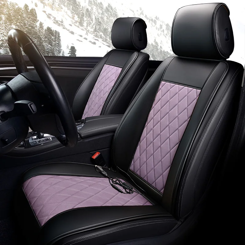 Car Heating Cushion Auto Covers for Jeep Compass 2007 2017 2018 Grand Cherokee Xj 2011 Patriot Renegade Wrangler Jk Tj | Автомобили и