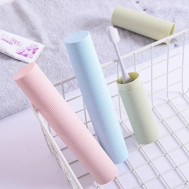 Portable Toothbrush Case Hiking Camping Protect Storage Box Travel Tooth Toothbrush Cover Toothpaste Organizer Toothbrush Holder
