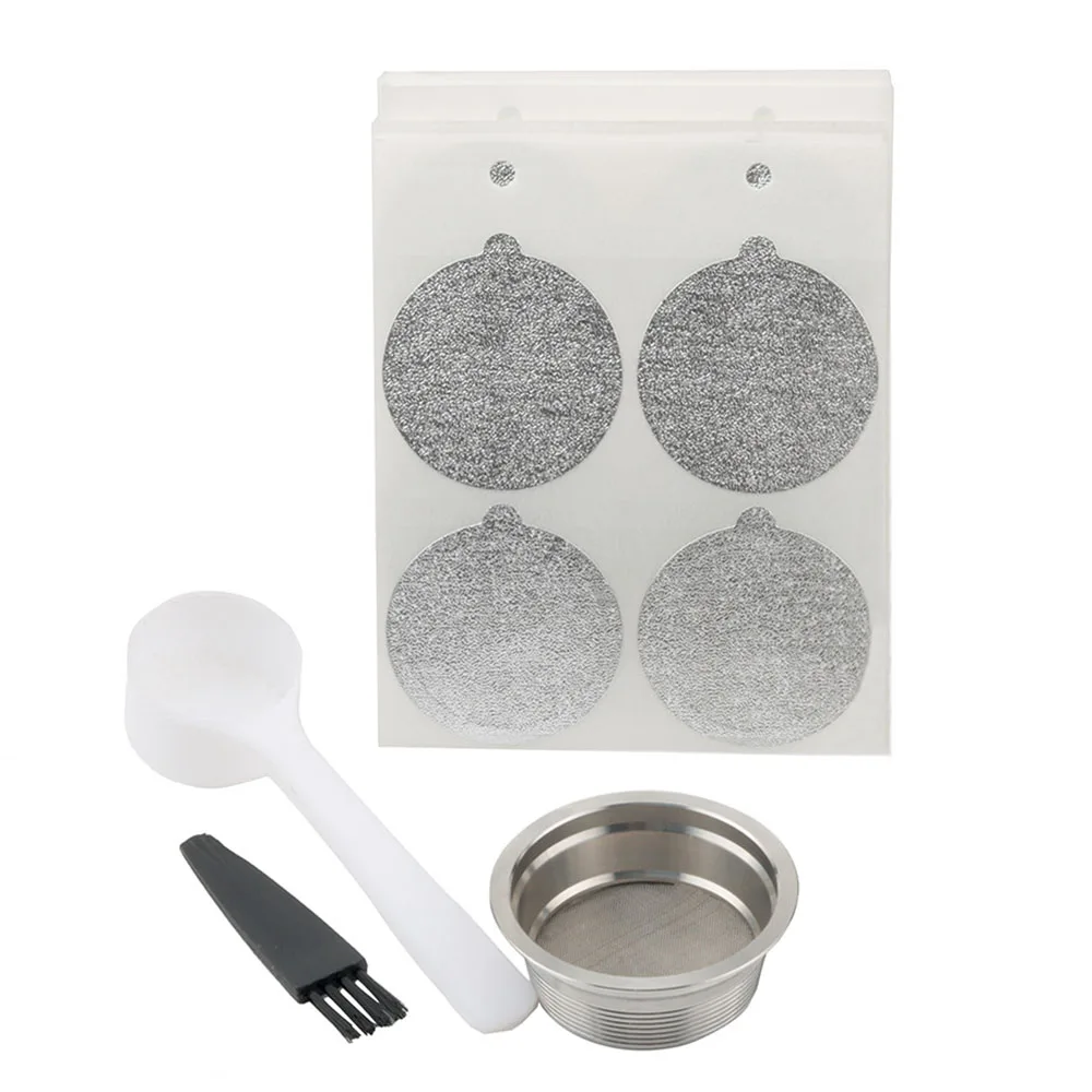 Metal Refillable Reusable Coffee Filter Capsule Spoon For LAVAZZA MIO Parts Sale