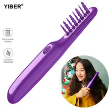 Electric Hair Brush Detangling Comb Tangle Hair Brush  Hair Curly Detangle Brush Automatic Solve Tangled Hair Massage Hairbrush