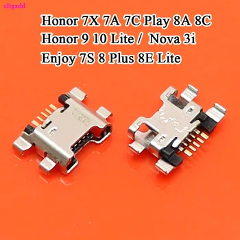 

1000pcs Micro USB Charge Port Socket Jack Plug Dock For Huawei Honor 7X 7A 7C 9 10 Lite Play 8A 8C Nova3i Charging Connector
