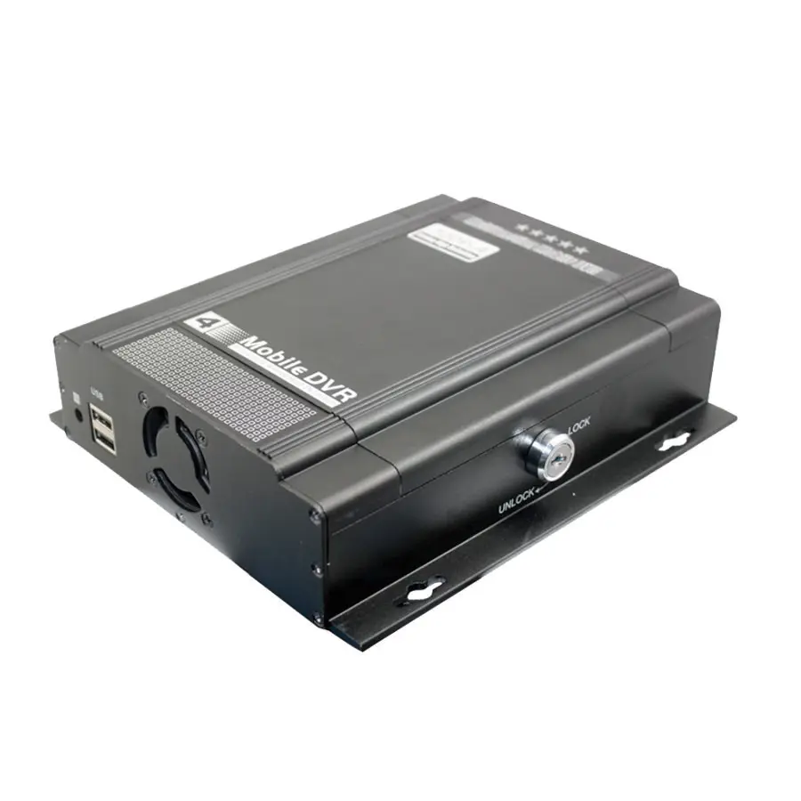  X9s básica 4CH AHD HDD Mobile DVR con software libre CMS apoyo 4ch max 4TB HDD apoyo opcional GPS W