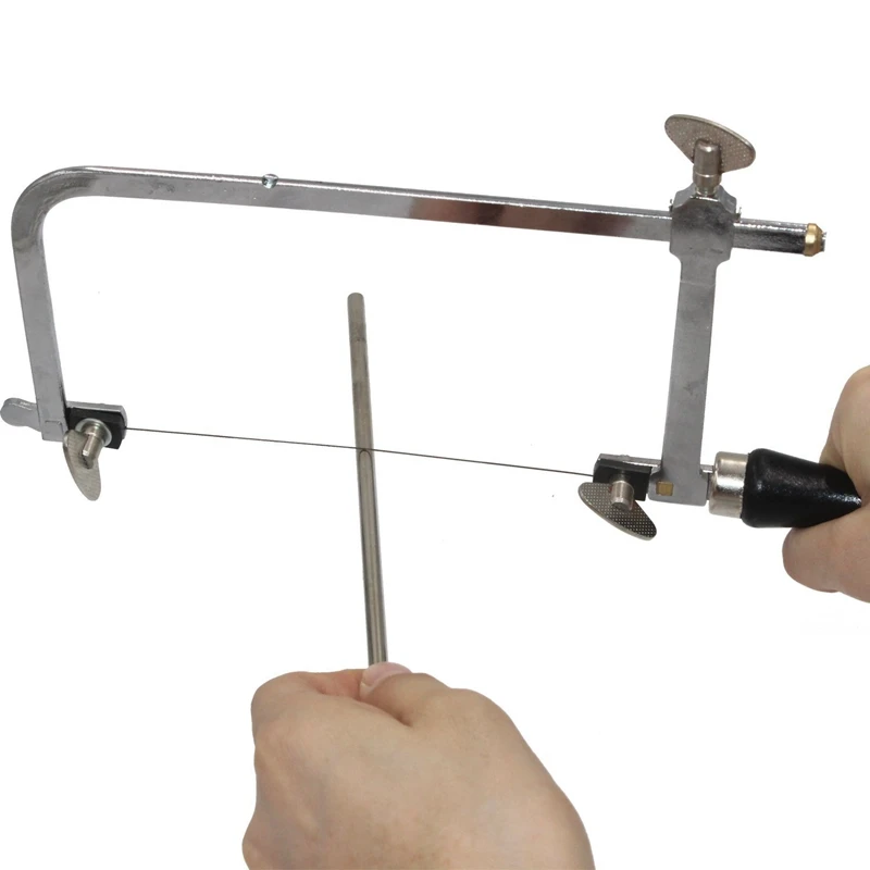 Jeweler'S Saw Frame Adjustable With 144 Blades Professional Jewelry Making Kit