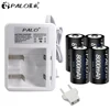 PALO New-Type Quick Charger Intelligent LED Battery Charger For AA AAA C D Battery +4pcs High Capacity 8000mah D Size Batteries ► Photo 1/6