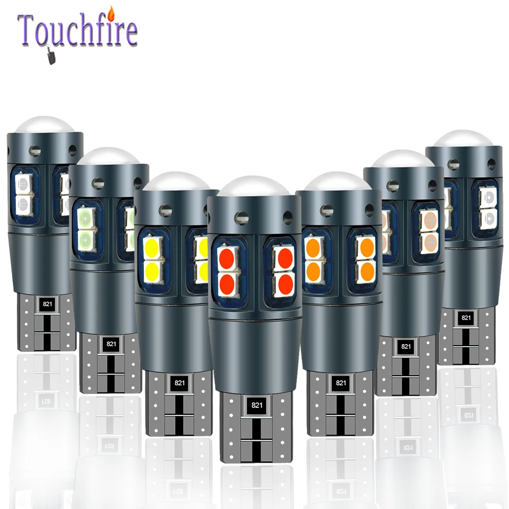 500 шт. T10 W5W 194 Canbus фокус автомобильная лампа 3030 10smd светодиодный для чтения внутренняя Лицензия Клиренс для пластины светло-белый синий