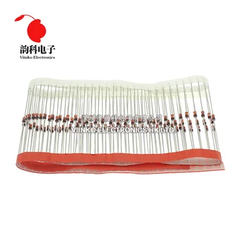 

100pcs 1W Zener Diode DO-41 3V 3.3V 3.6V 3.9V 4.3V 4.7V 5.1V 5.6V 6.2V 6.8V 7.5V 8.2V 9.1V 10V 11V 1N4727A 1N4732A 1N4740A