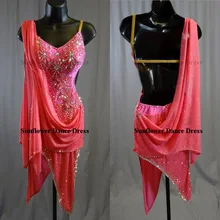 Румба джив Чача бальное платье для латинских танцев девушки женщины, конкурс латинских танцев платье, юбка костюм для латиноамериканских танцев стили танцев