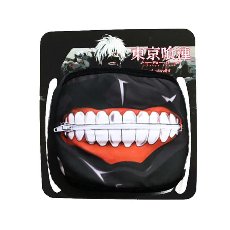 Anime Accessory Hot Shows Tokyo Ghoul Masks Tokyo Kinkiken Masks Zip Mask