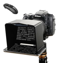 T1 смартфон Teleprompter для Youtube интервью видео Live Prompter для Canon Nikon sony DSLR камеры телепромптер Youtuber набор