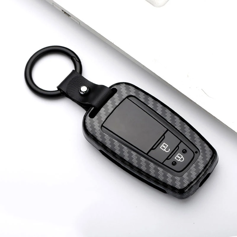 

Car Remote Key Protective Case Cover Shell Holder For Toyota CHR RAV4 2017-2019