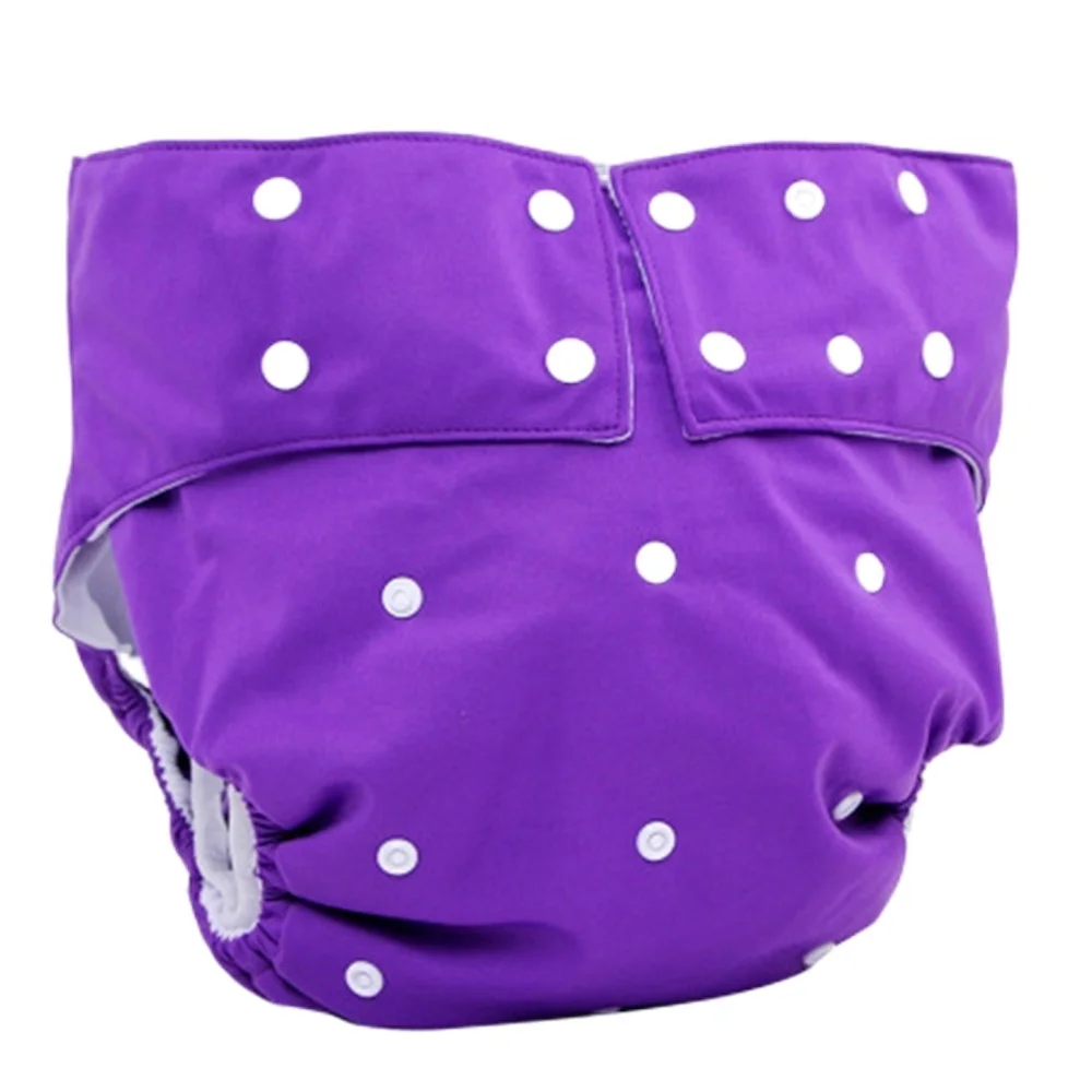Teen Adult Reusable Cloth Diaper for Old People and Disabled Incontinence Pant Underwear Fit Waistline 19.7In to 41.3 Inch | Мать и