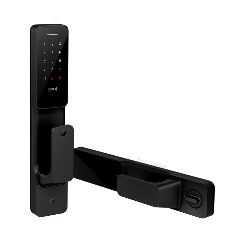 Умный дверной замок Xiaomi Mijia Push-Pull с датчиком отпечатков пальцев Passpord NFC Bluetooth разблокировка приложение управление интеллектуальным соединением