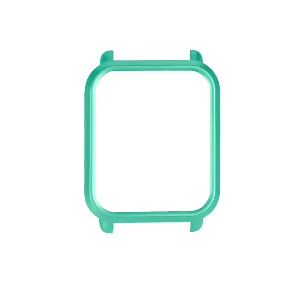 Защитный Мягкий чехол с рамкой для Xiaomi Huami Amazfit Bip Молодежные часы чехол с защитой экрана relogios - Цвет: GN