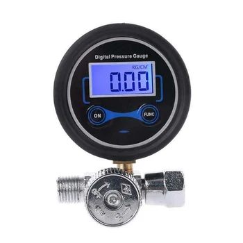 

Sprayer Control Alloy Steel With Gauge Air Pressure Regulator Mini Pneumatic Tool Digital Display 1/4 Inch Hardware Easy Install