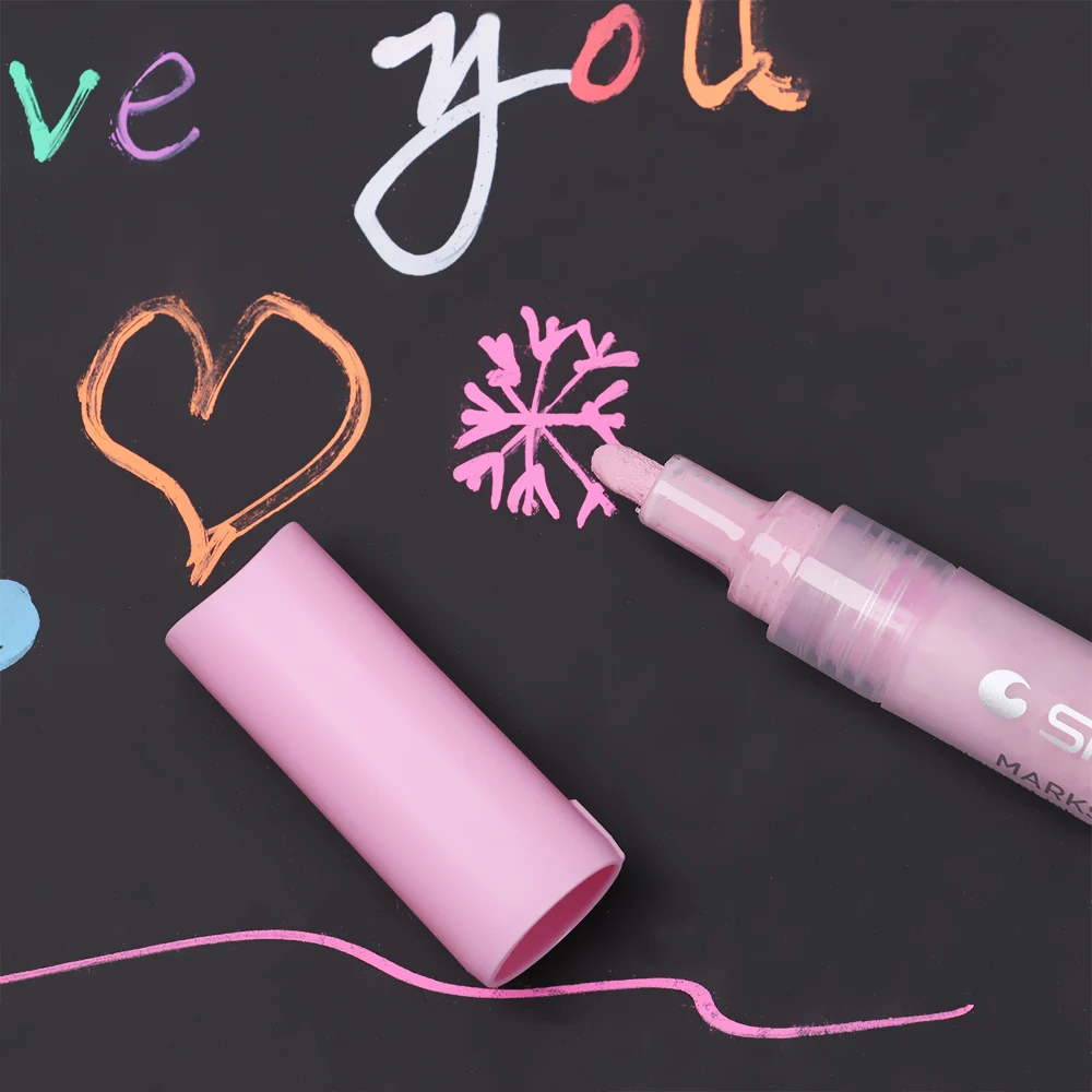 New Hot Assorted Colored Metallic Permanent Paint Markers Pens School Tools Paint DIY Crafts Painting Photo Graffiti Paint Pen