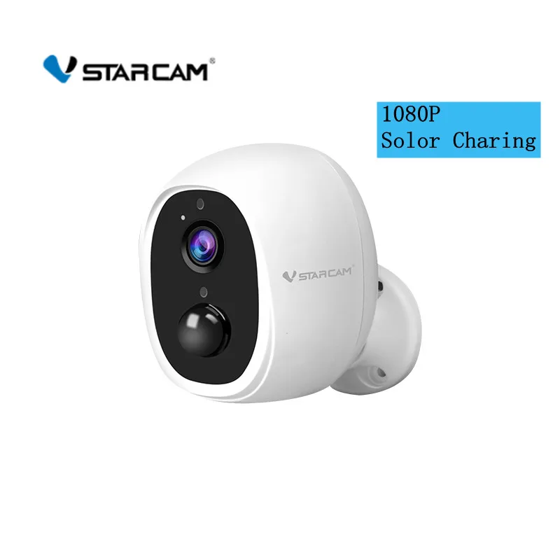 Vstarcam New Arrival CB53 Mini Battery Cameca 1080 HD Smart Wifi Cam With Solar Charging Panel Long Standby Mobile Remote