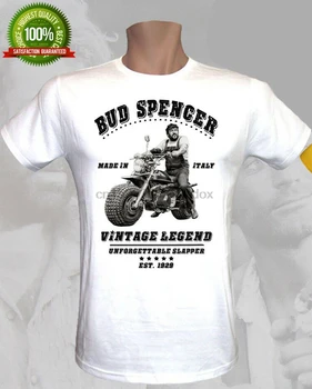 

T-Shirt Bud Spencer Vintage Legend Terence Hill Film Tribute Uomo Donna Bambino New 2020 Fashion Men Short Sleeve Casual Tee
