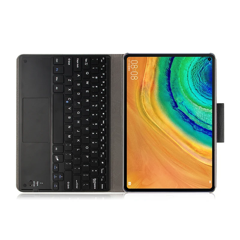 Для huawei MatePad Pro 10,8 дюймов Беспроводной клавиатура кожаный чехол 2-в-1 Анти-Царапины чехол для планшета защитный корпус с клавиатурой
