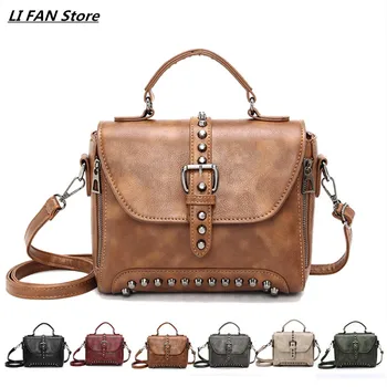 

LI FAN Vintage Women Hand Bags Designer Luxury Handbags Brand Shoulder Bag 2020 Women's Bag Trend Crossbody Bags For Women 2020