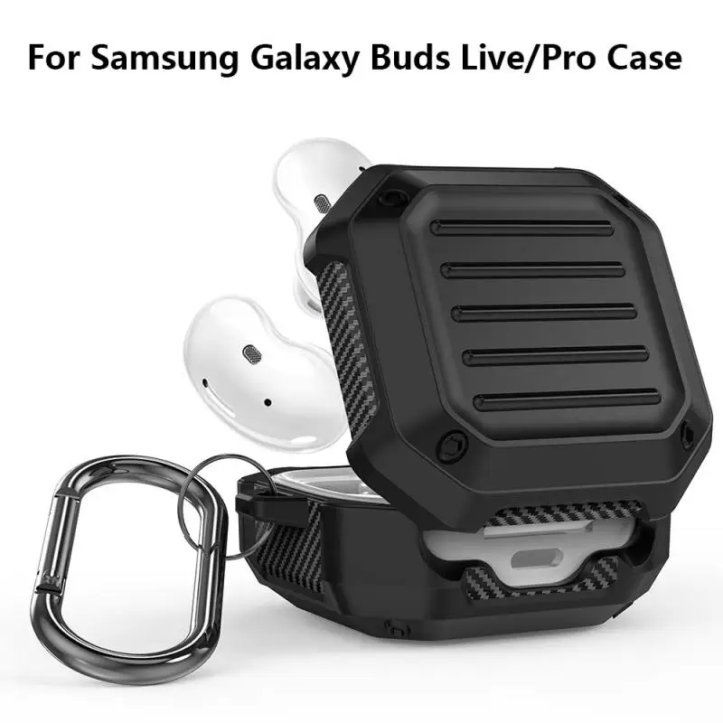 Earphone Protective Cover Light Durable Non Slip Easy To Clean For Samsung Galaxy Bud Live Pro With A Durable Carabiner For Gift Earphone Accessories Aliexpress